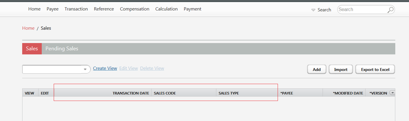 Added Data Fields Appear as Table Column Headings